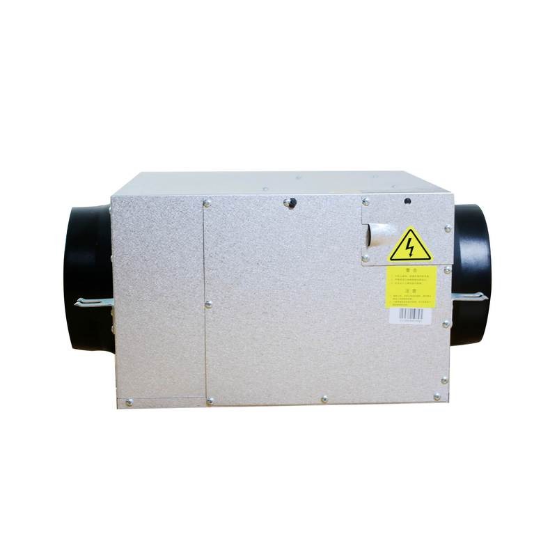 Centrifugal acoustic box fan inline duct ventilation product view