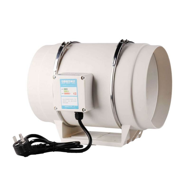 Turbo series inline duct fan ventilation systems product view