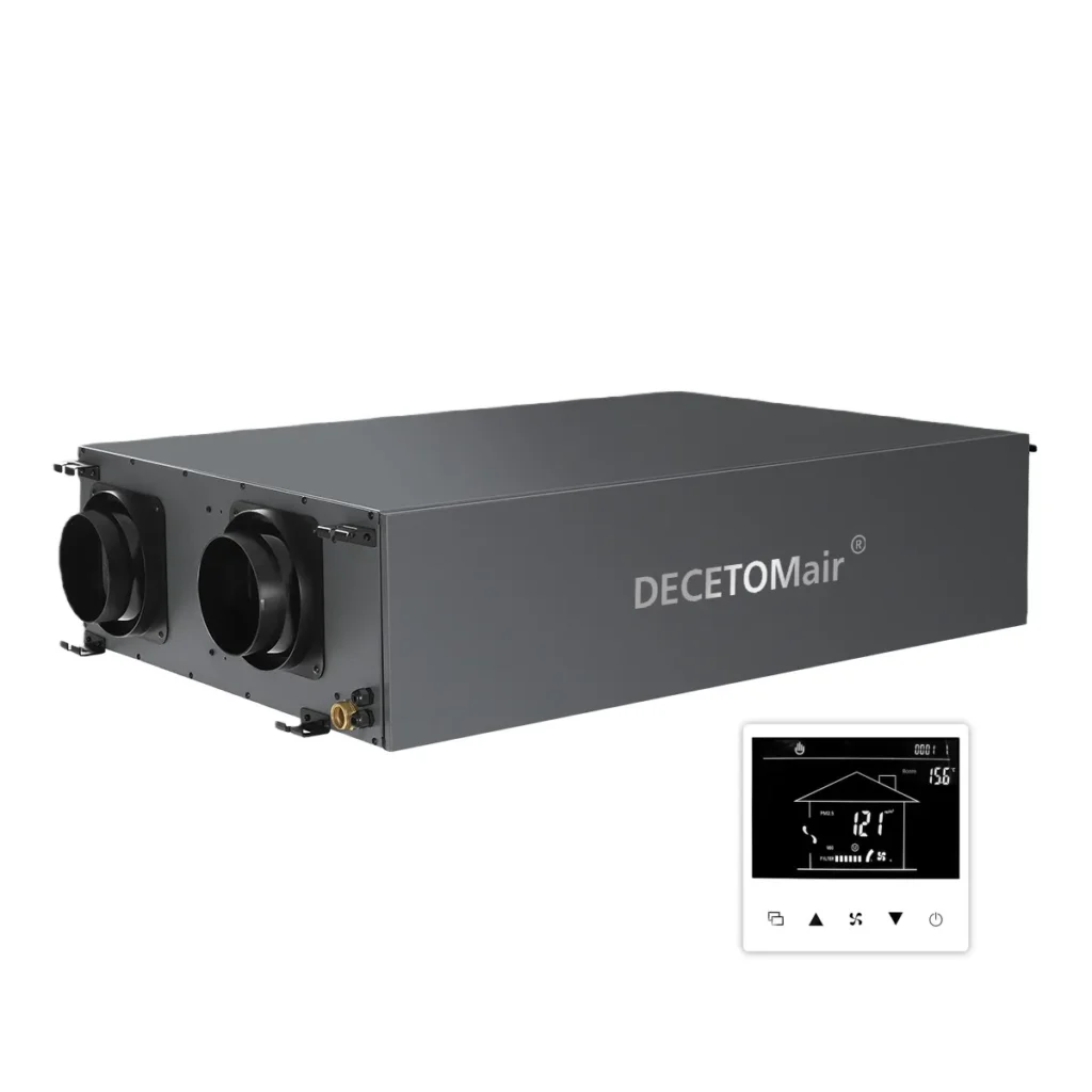 AQCS-60 / AQCS-80 Fresh Air Dehumidifier with Heat Recovery