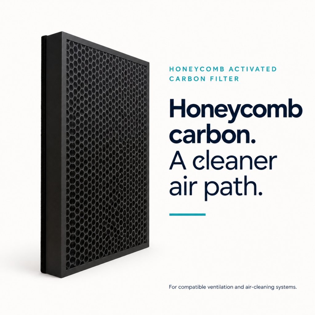 Honeycomb Activated Carbon Filter for Ventilation Systems