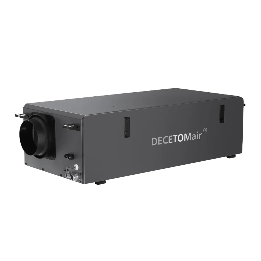 Decetomair Smart Central Fresh For Humidifier Combo-ceiling Mounted Quiet Whole Room Ventilation System Outdoor Bathroom Hotel